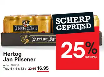 Sligro Hertog Jan Pilsener aanbieding