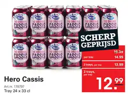 Sligro Hero Cassis aanbieding