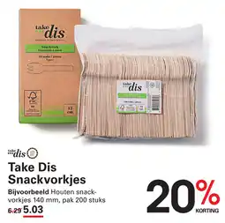 Sligro Take dis snackvorkjes aanbieding