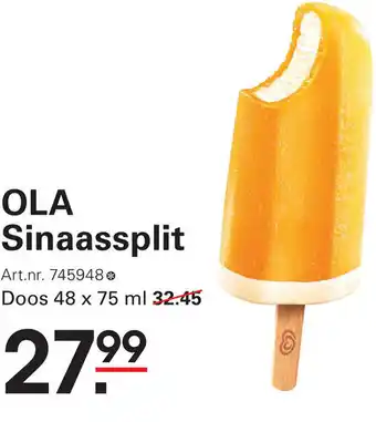 Sligro OLA Sinaassplit aanbieding