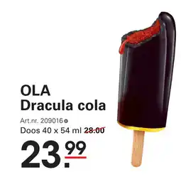 Sligro OLA Dracula cola aanbieding