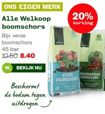 Welkoop Alle Welkoop boomschors aanbieding
