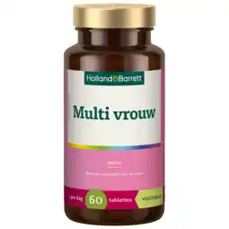 Holland & Barrett Holland & Barrett Multi Vrouw - 60 tabletten aanbieding