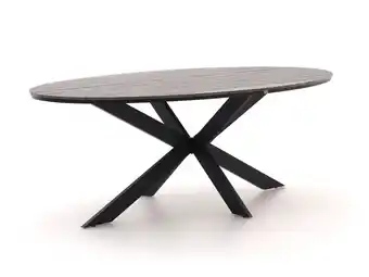 Kees Smit Bellagio Fidenza dining tuintafel ovaal 220x115cm aanbieding