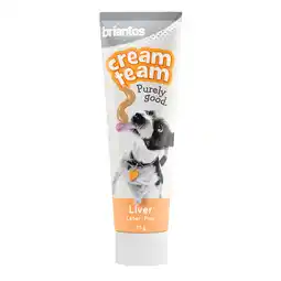 Zooplus Briantos Cream Team Leverworstpastei voor honden aanbieding