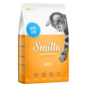 Zooplus 10 kg Smilla Kattenvoer - Adult Vis Kattenvoer aanbieding