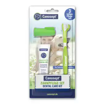 Zooplus 1-delige Canosept gebitsverzorgingsset voor honden aanbieding