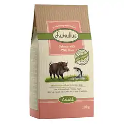 Zooplus Lukullus droogvoer - Adult Zalm & Wildzwijn (10 kg) aanbieding