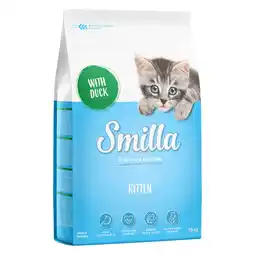 Zooplus 10 kg Smilla Kattenvoer - Kitten met Eend Kattenvoer aanbieding