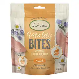Zooplus Lukullus Ondersteun de spijsvertering: kip (graanvrij) Hondensnacks - 200 g aanbieding