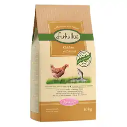 Zooplus Lukullus droogvoer - Junior Kip & Forel (10 kg) aanbieding