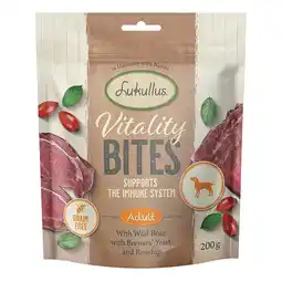 Zooplus Lukullus Ondersteunt het Immuunsysteem: Wild zwijn (graanvrij) Hondensnacks - 200 g aanbieding