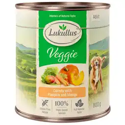 Zooplus Lukullus Naturkost Adult en Senior - Adult Veggie aanbieding