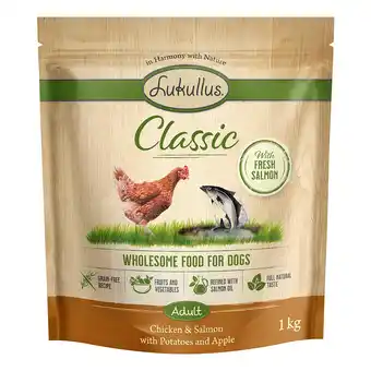 Zooplus Lukullus - Classic Kip & Zalm (1 kg) aanbieding
