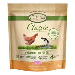 Zooplus Lukullus - Classic Junior Kip & Zalm (1 kg) aanbieding