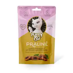 Zooplus Dubbelpak 2 x 50 g KITTY Cat Praliné Kip & Lever Kat aanbieding