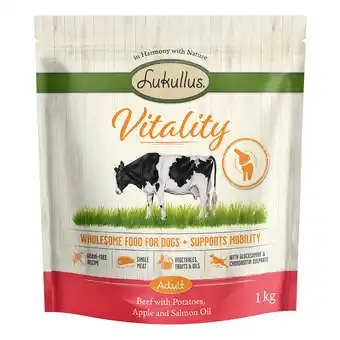 Zooplus Lukullus - Vitality Ondersteuning van de mobiliteit: Rund (graanvrij) (1 kg) aanbieding