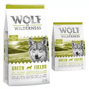 Zooplus 14kg Green Fields - Lam aanbieding