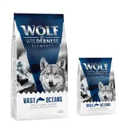 Zooplus 14kg Vast Oceans met Vis Wolf of Wilderness Hondenvoer aanbieding