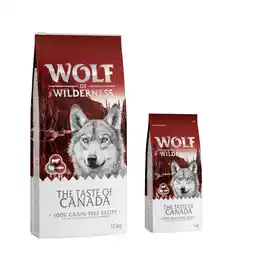 Zooplus 14kg The Taste Of Canada Wolf of Wilderness Hondenvoer aanbieding