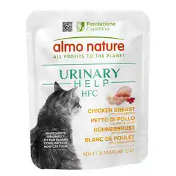 Zooplus Voordeelverpakking: 24x50g Almo Nature HFC Urinary Help Kipfilet met Veenbessen natvoer voor katten aanbieding