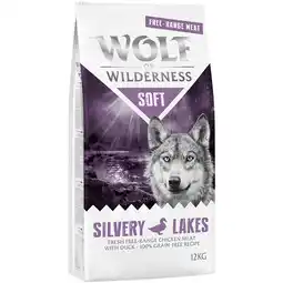 Zooplus 14kg Senior Green Fields Lam Wolf of Wilderness Hondenvoer aanbieding