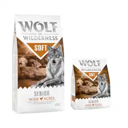 Zooplus 14kg Senior Wide Acres met Kip Wolf of Wilderness Hondenvoer aanbieding