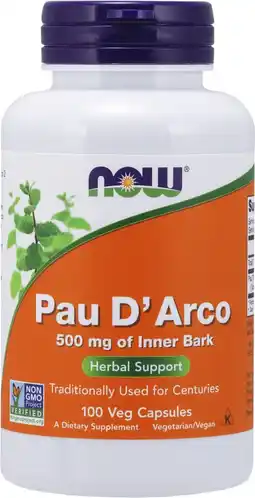 Bol.com Pau D´arco 500mg (100 Caps) Unflavored aanbieding