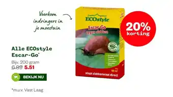 Welkoop Alle ECOstyle Escar-Go aanbieding
