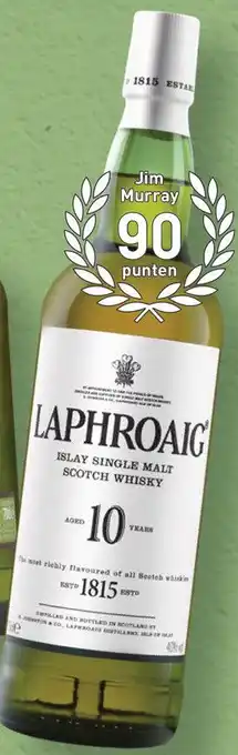 Gall & Gall Laphroaig 10 Years 70CL Whisky aanbieding