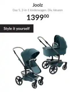 Babypark Joolz Day 5, 2 in 1 kinderwagen aanbieding