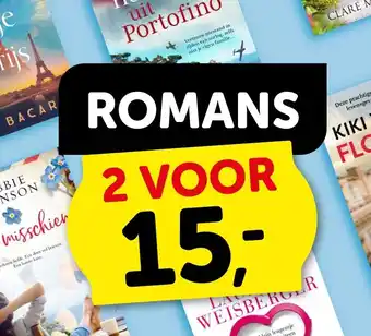 Boekenvoordeel ROMANS aanbieding