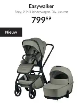 Babypark Easywalker Zoey, 2 in 1 kinderwagen aanbieding