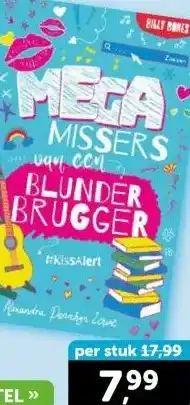 Boekenvoordeel Mega missers van een blunder brugger aanbieding