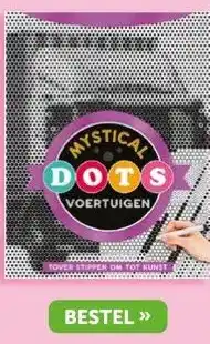 Boekenvoordeel MYSTICAL DOTS VOERTUIGEN aanbieding