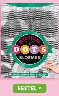 Boekenvoordeel MYSTIC DOTS BLOEMEN aanbieding