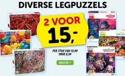 Boekenvoordeel DIVERSE LEGPUZZELS aanbieding