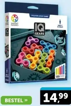 Boekenvoordeel IQ GEARS aanbieding