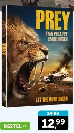 Boekenvoordeel Prey aanbieding