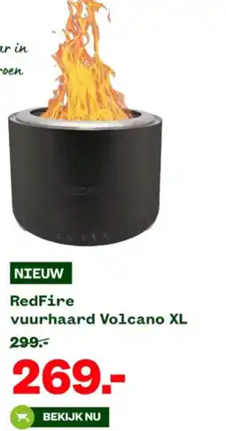 Welkoop RedFire vuurhaard  Volcano XL aanbieding