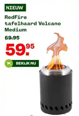 Welkoop RedFire tafelhaard Volcano Medium aanbieding