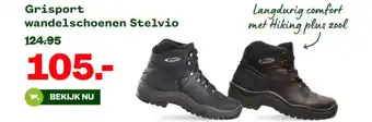 Welkoop Grisport wandelschoenen Stelvio aanbieding