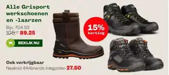 Welkoop Alle Grisport werkschoenen en -aarzen aanbieding