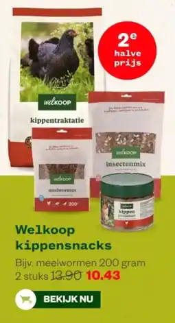 Welkoop Welkoop kippensnacks aanbieding