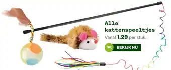 Welkoop Alle kattenspeeltjes aanbieding