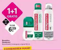 DA Borotalco Deodorant aanbieding