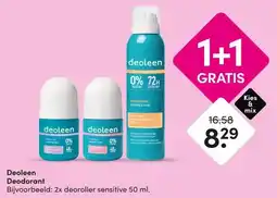 DA Deoleen Deodorant aanbieding