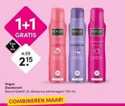 DA Vogue Deodorant aanbieding
