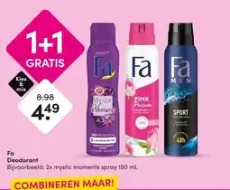 DA Fa Deodorant aanbieding