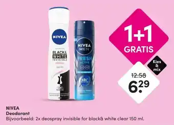 DA NIVEA Deodorant aanbieding